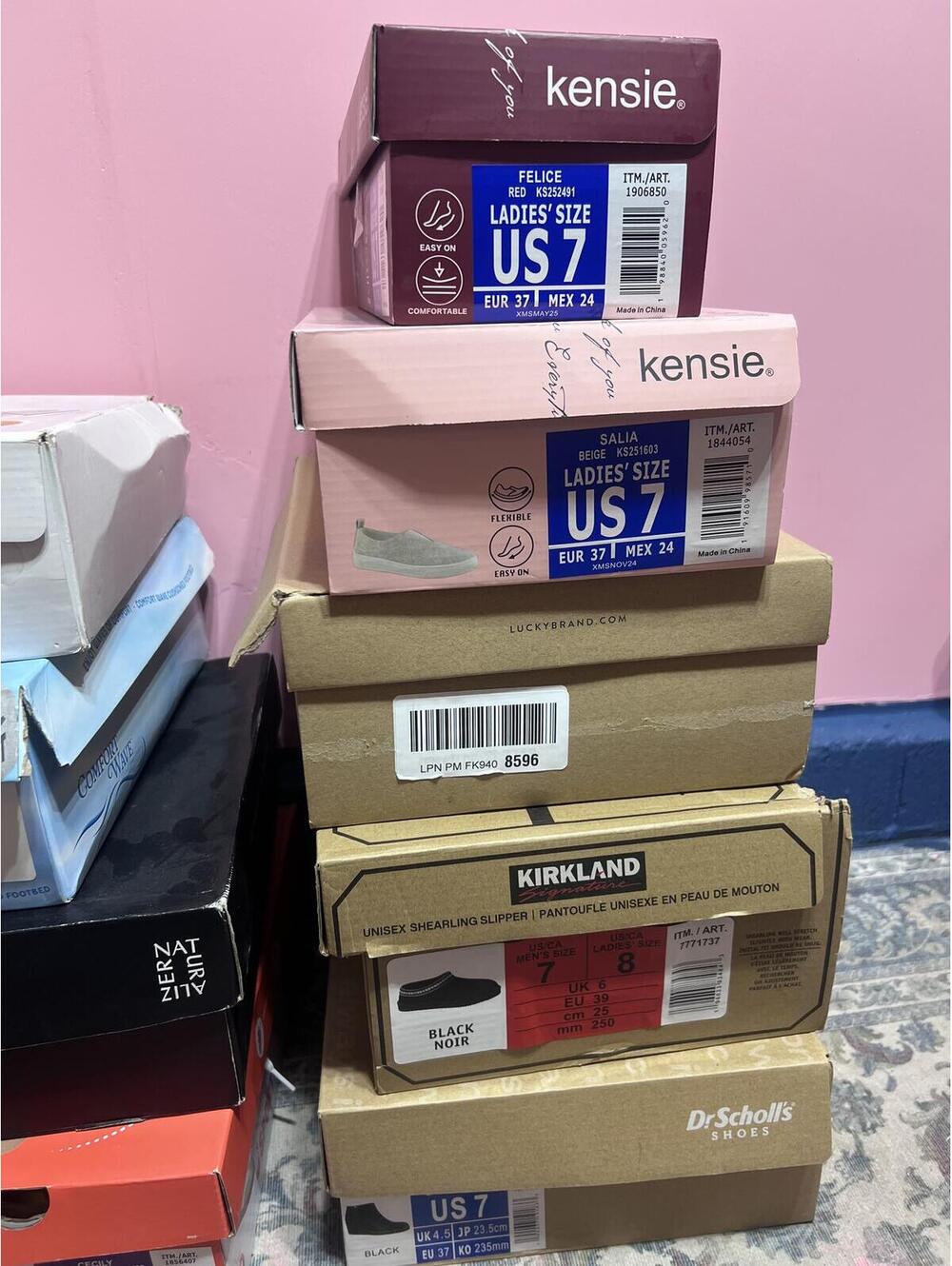 Lot of 5 pcs SHOES size 7